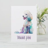 Podle-dank Bedankkaart (Staand voorkant)