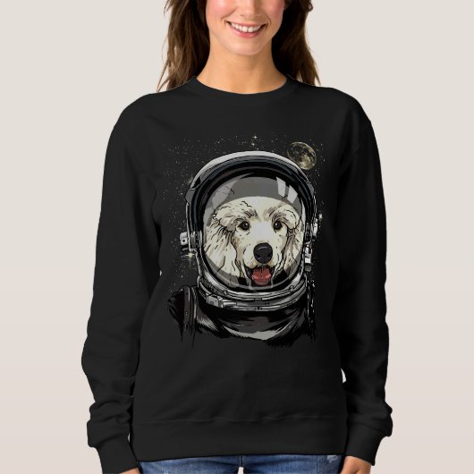 Podle Dog Astronaut Space Exploromy L Trui (Voorkant)