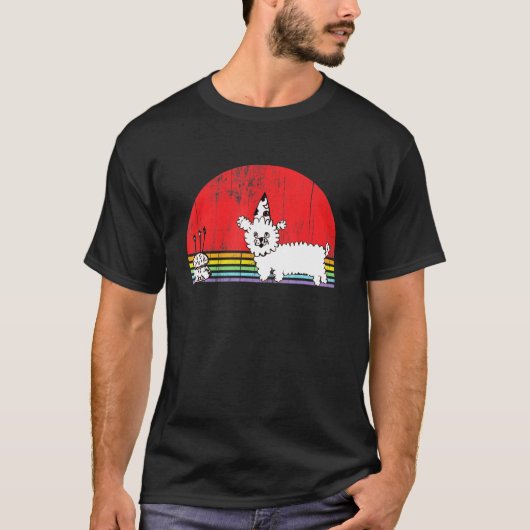 Podle Dog Birthday Tekening T-shirt (Voorkant)