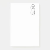 Podle Dog Cartoon Post-it® Notes (Voorkant)