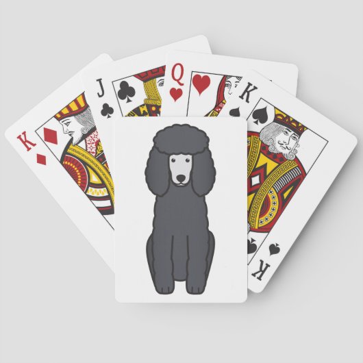 Podle Dog Cartoon Speelkaarten (Achterkant)