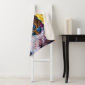 Podle Dog Wearving Oversize Glasses Sherpa Deken (In situ)