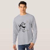 Podle Drawing zwart T-shirt (Voorkant volledig)