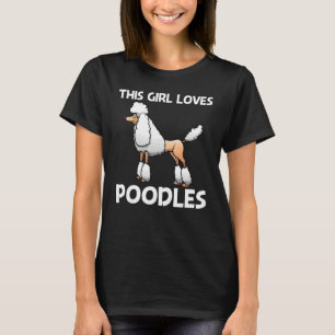 Podle for Girls Kinder Doodle Dog Poodle Groomer 1 T-shirt
