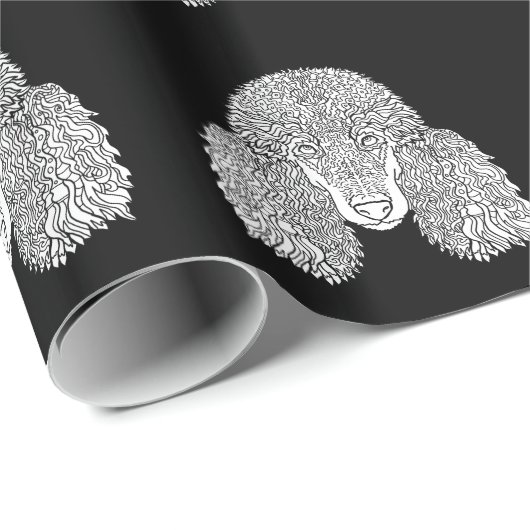 Podle - Gedetailleerde honden Cadeaupapier (Rol Hoek)