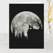 Podle on Mountain Halloween Gift for Poodle Lover Kaart (Gele Bloem)