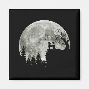 Podle on Mountain Halloween Gift for Poodle Lover Magneet