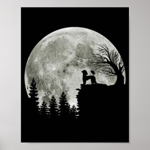 Podle on Mountain Halloween Gift for Poodle Lover Poster