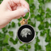 Podle on Mountain Halloween Gift for Poodle Lover Sleutelhanger (Hand)