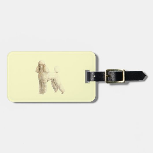 Podle — Puppy Clip Bagagelabel (Voorkant horizontaal)