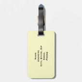 Podle — Puppy Clip Bagagelabel (Achterkant verticaal)
