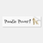 Podle — Puppy Clip Bumpersticker (Voorkant)