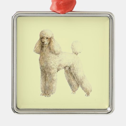 Podle — Puppy Clip Metalen Ornament (Voorkant)