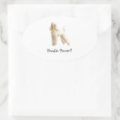 Podle — Puppy Clip Ovale Sticker (Tas)