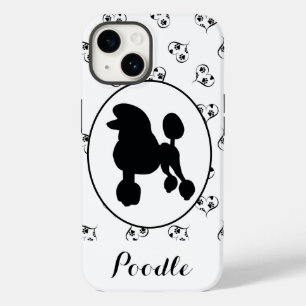 Podle Silhouette Hearts and Paw Prints Case-Mate iPhone 14 Hoesje