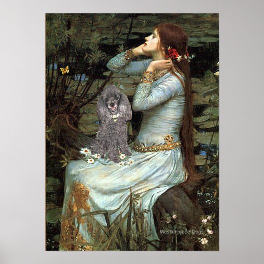 Podle (Silver 8) - Ophelia Seated Poster (Voorkant)