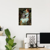 Podle (Silver 8) - Ophelia Seated Poster (Thuiskantoor)