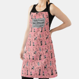 Podle Skirt Retro 50s Cute Custom Dog Groomer Schort