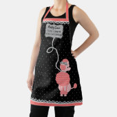 Podle Skirt Retro 50s Dog Groomer Custom Black Schort (Insitu)