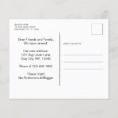 Podle We hebben de nieuwe Kaart Adres Dog Moving v (Achterkant)