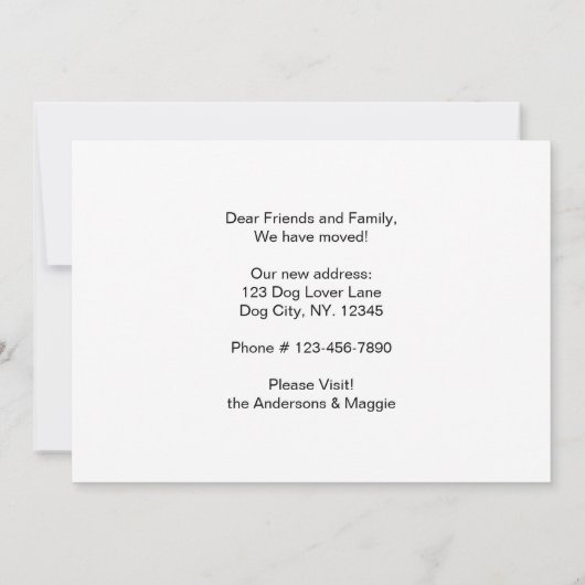 Podle We hebben nieuwe adreskop verplaatst Aankondiging (Achterkant)