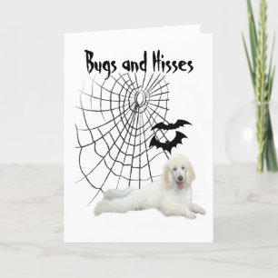 Podle White Halloween Wenskaart Kaart