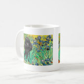 Podle (zwart 1) - Irises Koffiemok (Voorkant links)