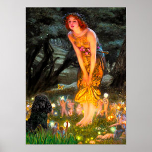 Podle(zwart 1)-MidEve Poster