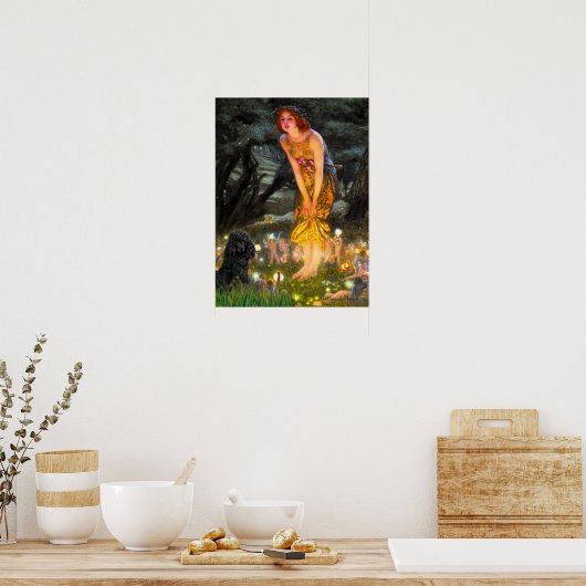 Podle(zwart 1)-MidEve Poster (Keuken)