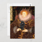 Podle (zwart 1) - Queen Briefkaart (Voorkant / Achterkant)