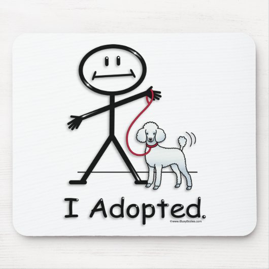 PodleWhite Muismat (Voorkant)