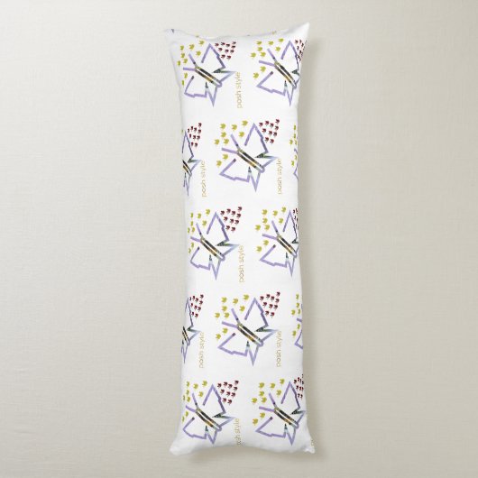 podostijl lichaamskussen (Achterkant (Verticaal))