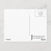 "Pods" JTG Art Briefkaart (Achterkant)