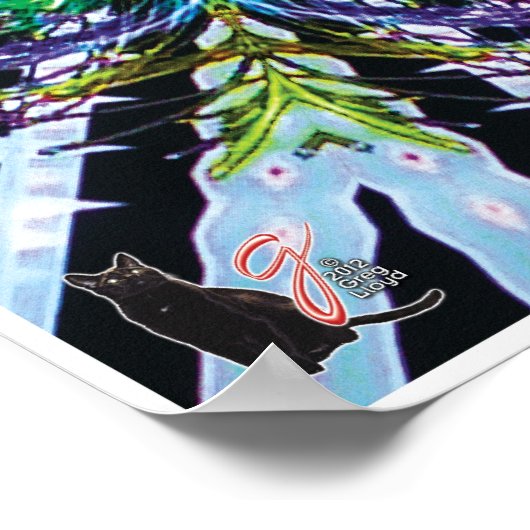 Pods Kinetic Collage Kaleidoscope Poster (Hoek)