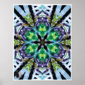 Pods Kinetic Collage Kaleidoscope Poster (Voorkant)