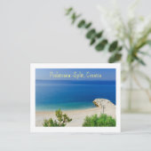 Podstrana — Split, Kroatië, strand Briefkaart (Staand voorkant)