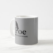 Poe 200th Jubileum Koffie Mok (Voorkant links)