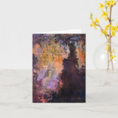 Poe aan Mevr. Marie Louise (Shaw) Digitale Collage Kaart (Gele Bloem)