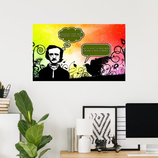 Poe Boy Poster (Thuiskantoor)