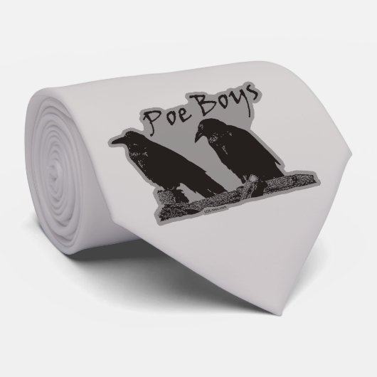 Poe Boys Stropdas (Opgerold)