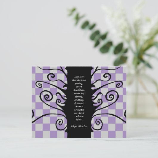 Poe Briefkaart (Staand voorkant)