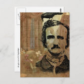Poe Collage Briefkaart (Voorkant / Achterkant)