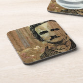 Poe Collage Drankjes Onderzetter (Linkerzijde)