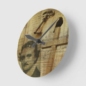 Poe Collage Ronde Klok (Hoek)