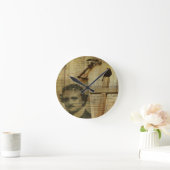 Poe Collage Ronde Klok (Huis)