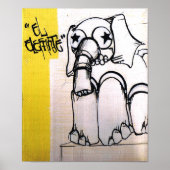 Poe Dis Elephant Poster (Voorkant)