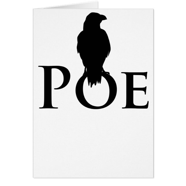 Poe Edgar Allan Poe und der Rabe (Voorkant)
