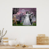 Poe en Annabel Lee Eternally Poster (Keuken)