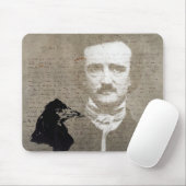PoE en Raven Grunge Digital Art Muismat (Met muis)