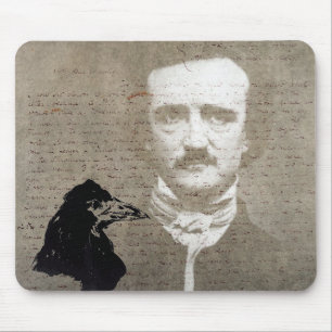 PoE en Raven Grunge Digital Art Muismat